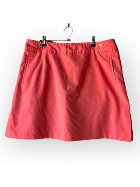 Vintage SPORT HALEY Coral Golf Skort with Pockets Size 14